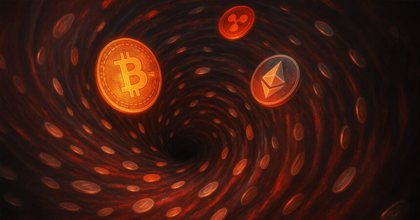 xrp etps see 25m inflows as bitcoin and ethereum drive 1 43b exodus 68ac7b3b1a7dc