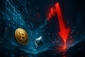 bitcoin and ethereum sharp plunge causes record 1 7 billion liquidation to start week 68d10c131f476