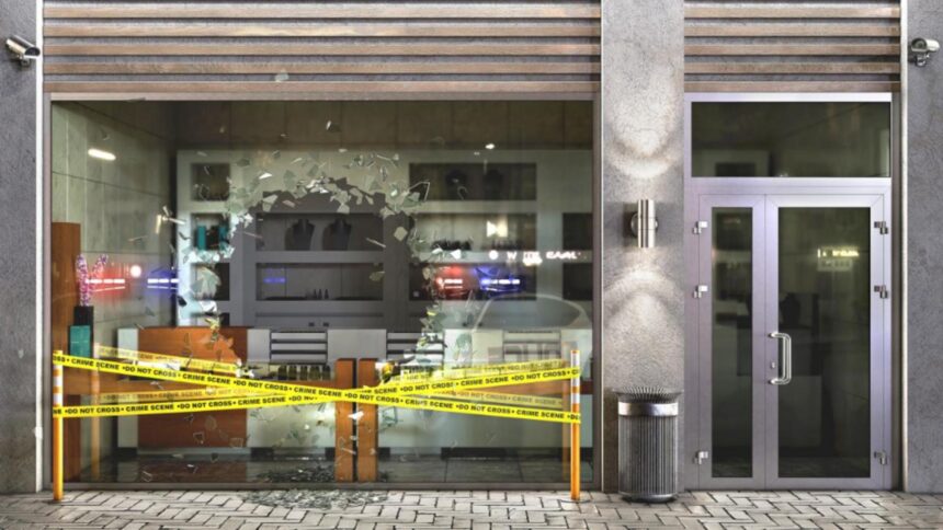 jaf in plina zi hoti mascati au spart vitrina cu barosul si au fugit pe trotinete electrice cu ceasuri in valoare de zeci de mii de euro video 68dbc480af495