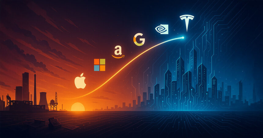 mag 7s trajectory shows legacy economy being sunset for the digital age 68cfe4e3e80a5