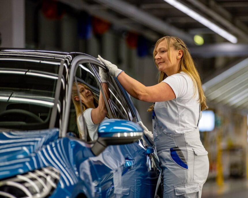 vw to pause production at two plants as electric vehicle sales stall 68d68e1b98144