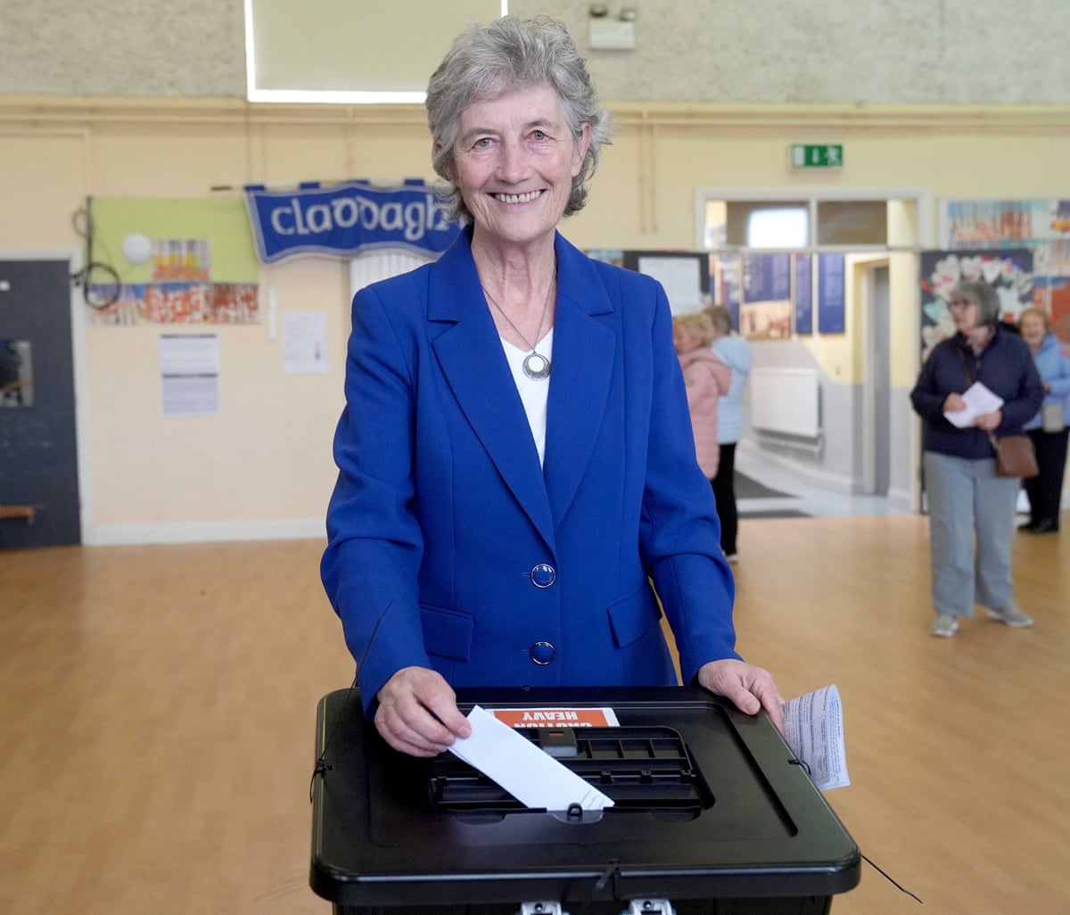 leftwinger catherine connolly takes clear lead in irelands presidential race 68fcb304b1e80