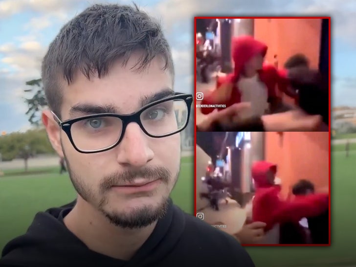 tiktok star joshua block punched after saying he hates immigrants on video 68ebf4749081e