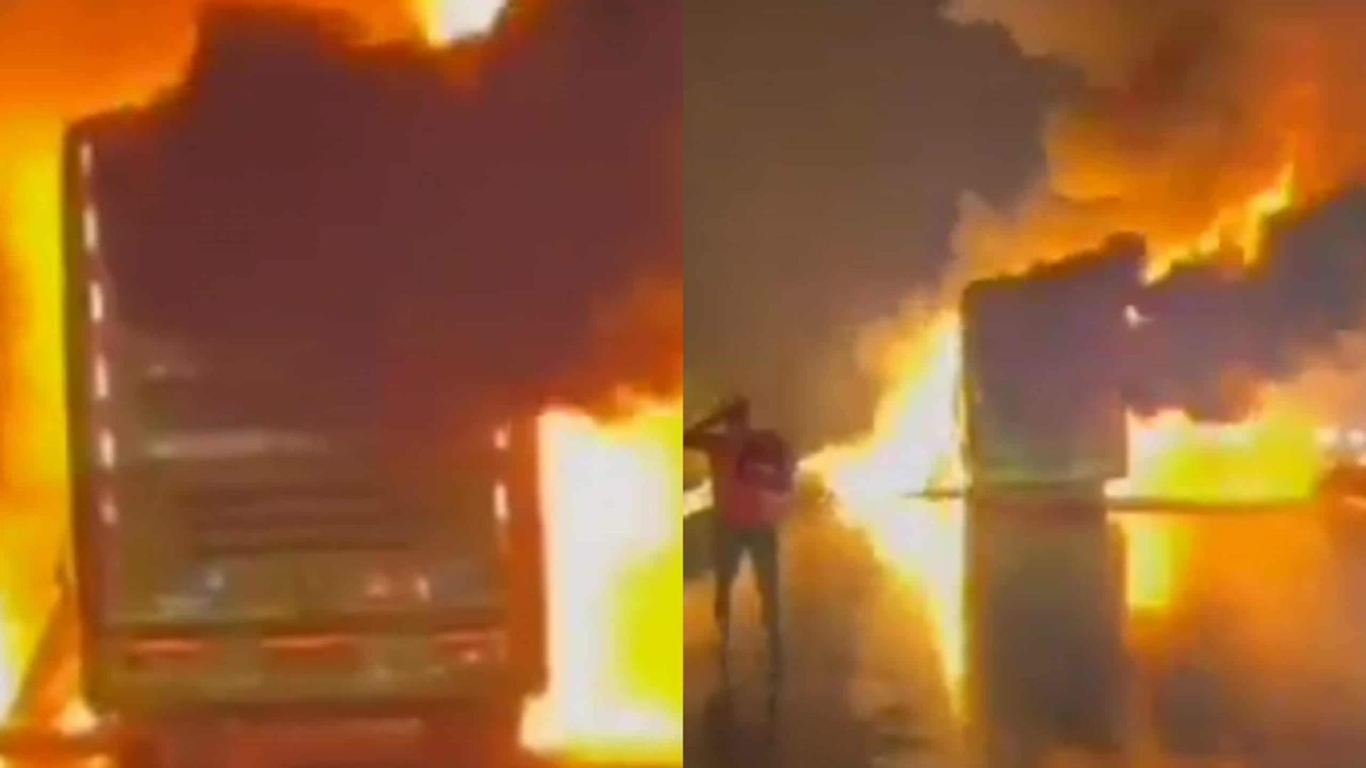 Accident devastator în sudul Indiei: 20 de vieți pierdute într-un incendiu catastrofal al unui autocar 1 tragedie rutiera in sudul indiei 20 de oameni au murit dupa ce un autocar a luat foc in urma unui accident 68fbbf0dc9a6e