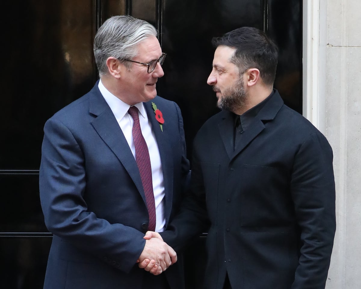 zelenskyy arrives in london for meeting with european leaders 68fb7ef480abd