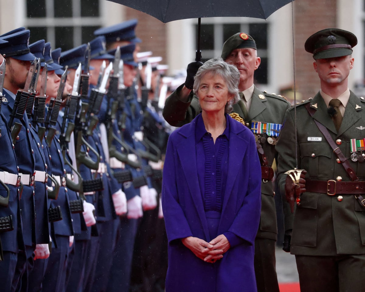 catherine connolly sworn in as irelands president on day of pomp and celebration 69136d83adcb2