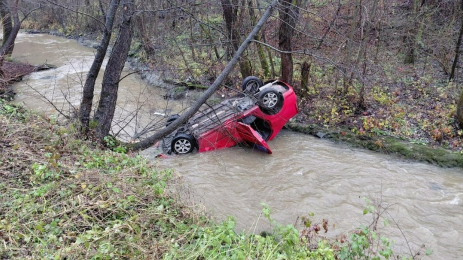 incident grav in judetul hunedoara o masina s a rasturnat in raul cerna care este starea soferului 692c239095aa5