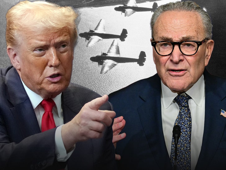 president trump calls chuck schumer kamikaze pilot over government shutdown 6908cb37e123c