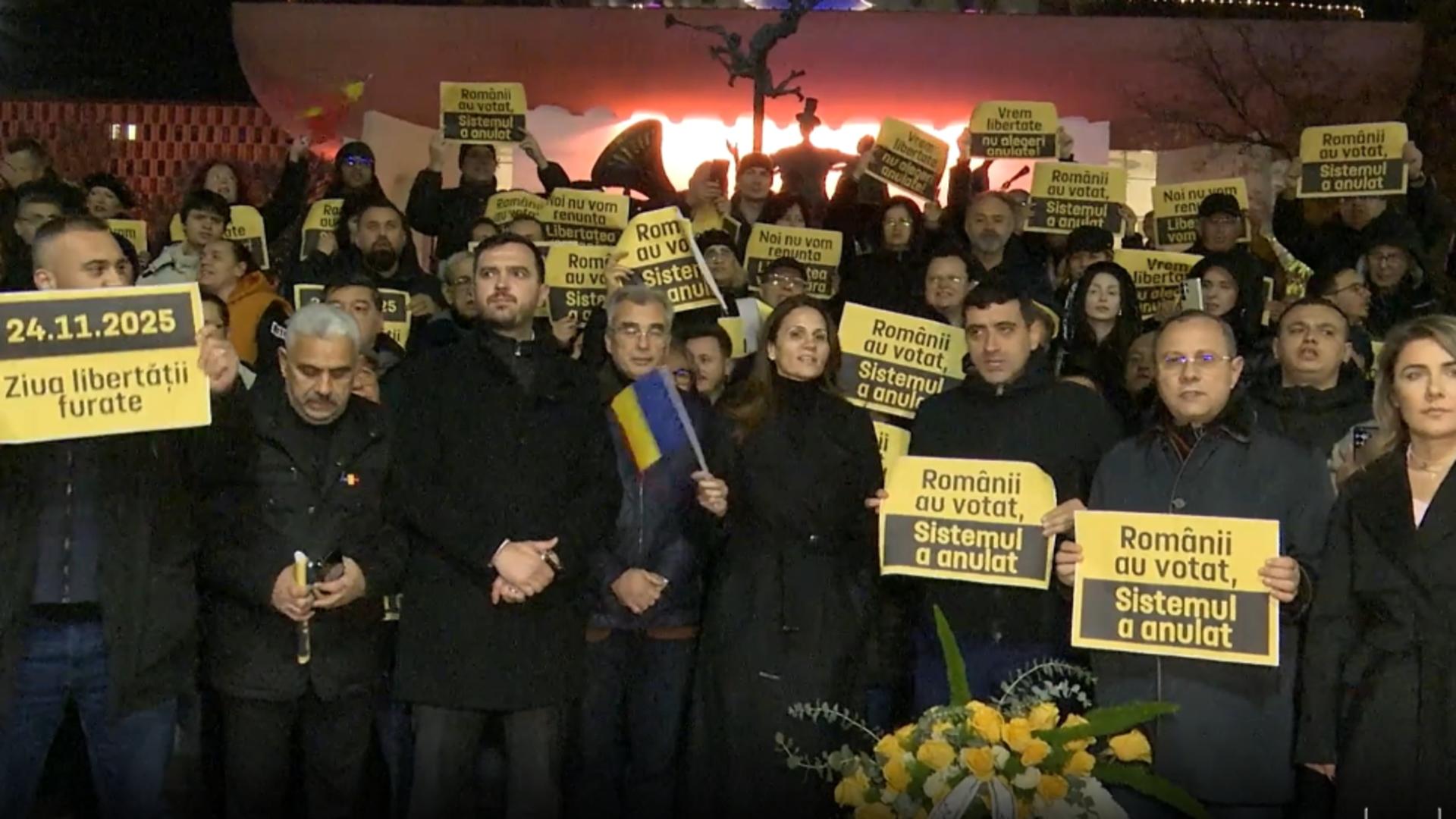 un an de la victoria lui georgescu liderii suveranisti s au unit in spatele ancai alexandrescu candidata independenta pe pozitia 11 pe buletinul de vot video 6924d07d78444